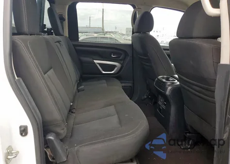 2017 Nissan Titan Sv из США, поврежденный, VIN 1N6AA1E66HN538248